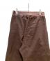 中古・古着 MUSE de Deuxieme Classe (ミューズ ドゥーズィエム クラス) STRETCH TWILL タックパンツ ブラウン サイズ:38：8000円