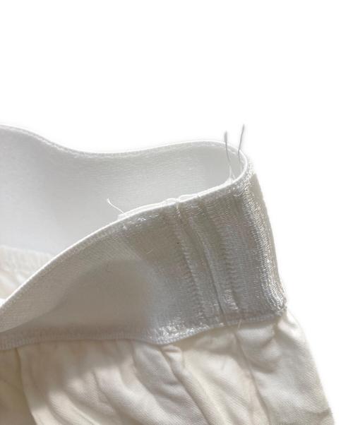 MUSE de Deuxieme Classe（ミューズ ドゥーズィエム クラス）MUSE de Deuxieme Classe (ミューズ ドゥーズィエム クラス) STRETCH TWILL タックパンツ ホワイト サイズ:38の古着・服飾アイテム