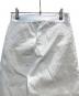 中古・古着 MUSE de Deuxieme Classe (ミューズ ドゥーズィエム クラス) STRETCH TWILL タックパンツ ホワイト サイズ:38：8000円
