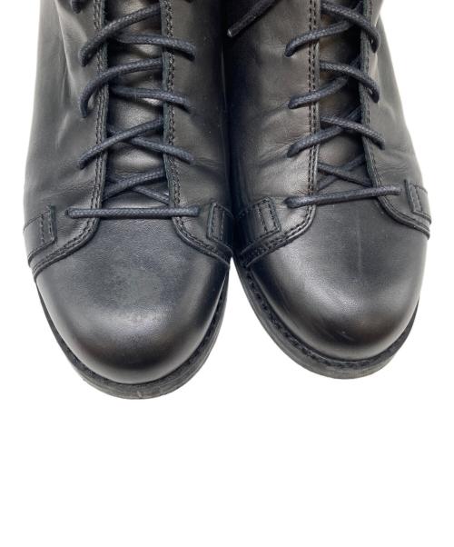 FABIO RUSCONI（ファビオルスコーニ）FABIO RUSCONI (ファビオルスコーニ) ショートブーツ ブラック サイズ:38の古着・服飾アイテム