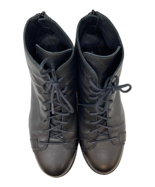 FABIO RUSCONI（ファビオルスコーニ）FABIO RUSCONI (ファビオルスコーニ) ショートブーツ ブラック サイズ:38の古着・服飾アイテム