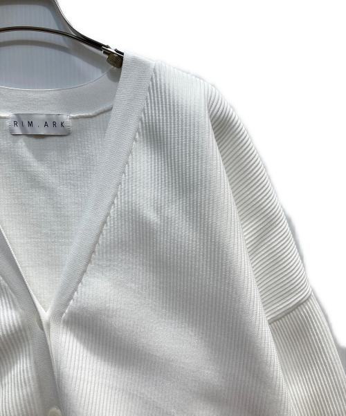 RIM.ARK（リムアーク）RIM.ARK (リムアーク) カーディガン ホワイト サイズ:FREEの古着・服飾アイテム