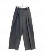 TODAYFULトゥデイフル）の古着「Bonding Wide Trousers」｜グレー