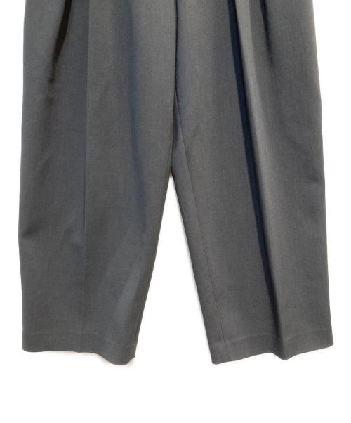 TODAYFUL（トゥデイフル）TODAYFUL (トゥデイフル) Bonding Wide Trousers グレー サイズ:36の古着・服飾アイテム