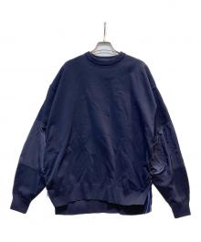 HeRIN.CYE（ヘリンドットサイ）の古着「Military boyfriend tops」｜ネイビー