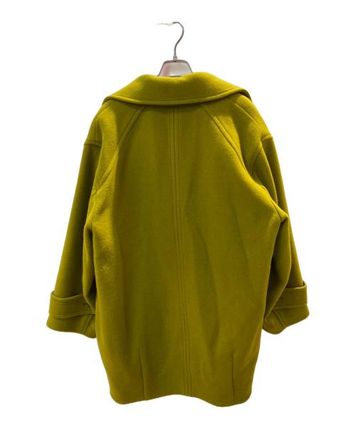 ROSE BUD（ローズバッド）ROSE BUD (ローズバッド) big Pコート イエロー サイズ:Mの古着・服飾アイテム