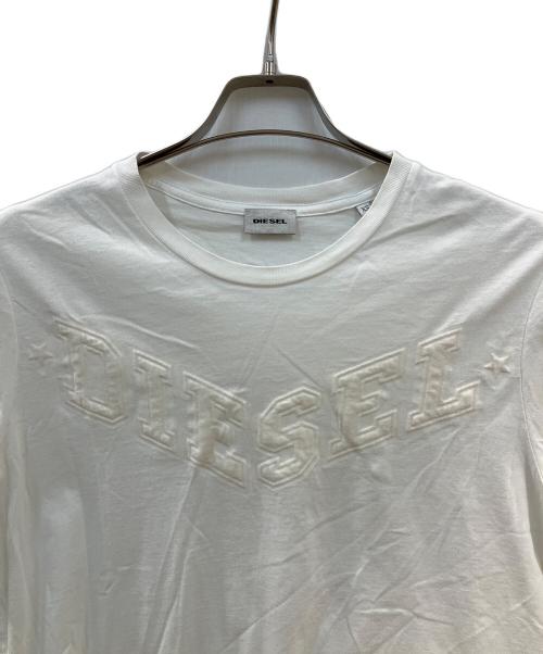 DIESEL（ディーゼル）DIESEL (ディーゼル) Tシャツ ホワイト サイズ:XSの古着・服飾アイテム