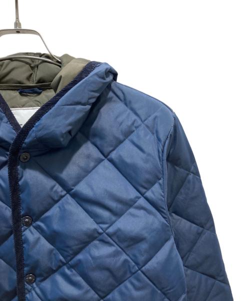TAION（タイオン）TAION (タイオン) キルティングダウンコート ネイビー サイズ:Lの古着・服飾アイテム