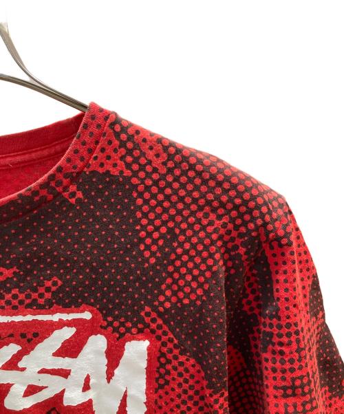 stussy（ステューシー）stussy (ステューシー) Tシャツ レッド サイズ:Mの古着・服飾アイテム