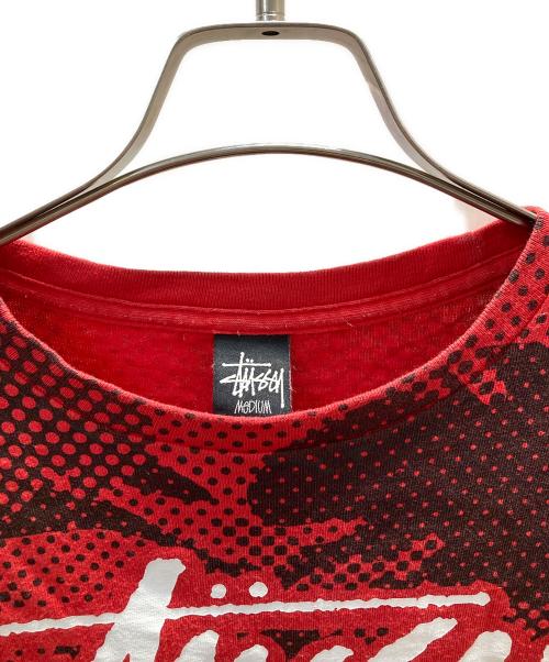 stussy（ステューシー）stussy (ステューシー) Tシャツ レッド サイズ:Mの古着・服飾アイテム