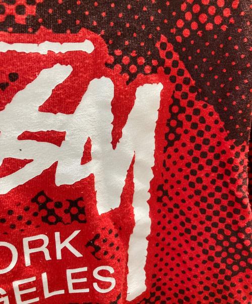 stussy（ステューシー）stussy (ステューシー) Tシャツ レッド サイズ:Mの古着・服飾アイテム