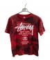 stussy（ステューシー）の古着「Tシャツ」｜レッド