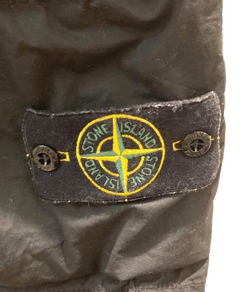 STONE ISLAND（ストーンアイランド）STONE ISLAND (ストーンアイランド) CARGO BERMUDA REGULAR FIT ショートパンツ ブラック サイズ:W30の古着・服飾アイテム