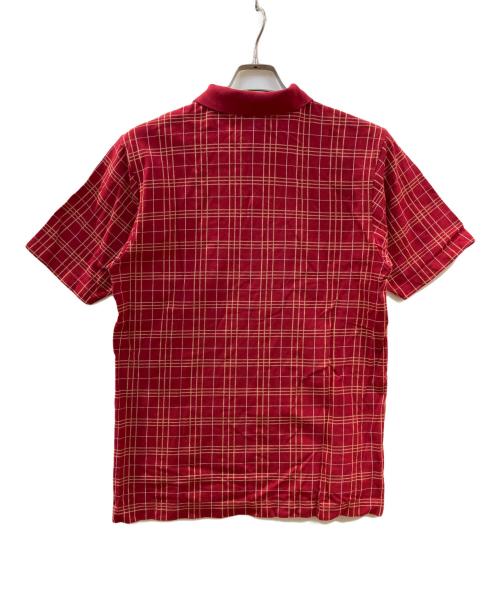 BURBERRY LONDON（バーバリーロンドン）BURBERRY LONDON (バーバリーロンドン) ポロシャツ レッド サイズ:Lの古着・服飾アイテム