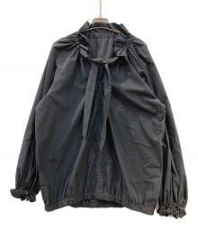 journal standard L'essage（ジャーナルスタンダード レサージュ）の古着「CPリボンブラウス」｜ブラック