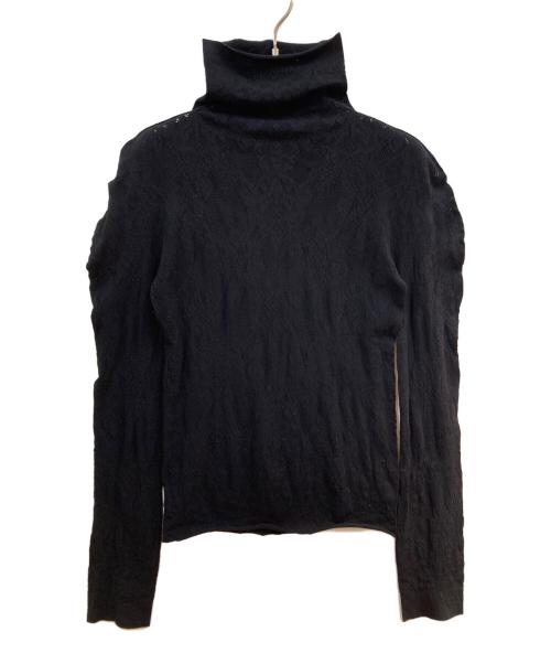 VERMEIL par iena（ヴェルメイユ パー イエナ）VERMEIL par iena (ヴェルメイユ パー イエナ) ニット ブラック サイズ:不明の古着・服飾アイテム