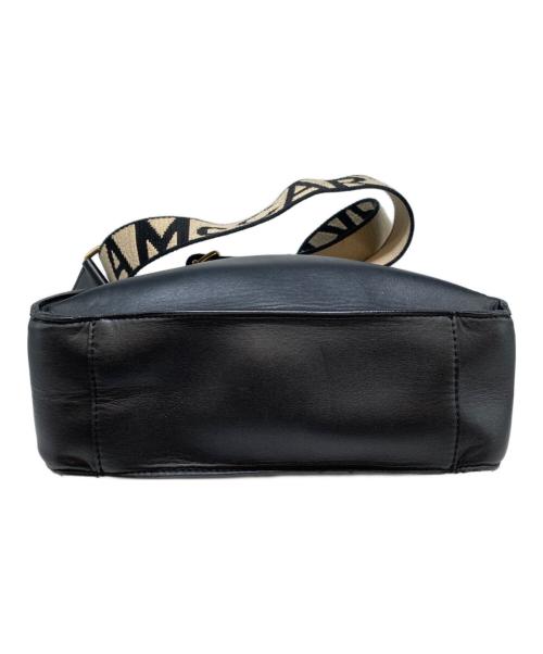 STELLA McCARTNEY（ステラマッカートニー）STELLA McCARTNEY (ステラマッカートニー) パンチングロゴショルダーバッグ ブラックの古着・服飾アイテム