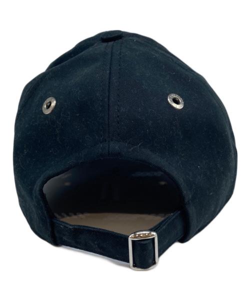 AMI Alexandre Mattiussi（アミアレクサンドルマテュッシ）AMI Alexandre Mattiussi (アミアレクサンドルマテュッシ) ロゴ ベースボールキャップ ブラックの古着・服飾アイテム