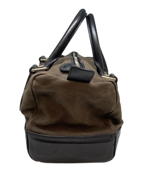 CELINE（セリーヌ）CELINE (セリーヌ) ミニボストンバッグ ブラウンの古着・服飾アイテム