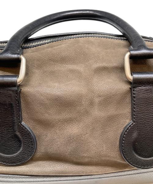 CELINE（セリーヌ）CELINE (セリーヌ) ミニボストンバッグ ブラウンの古着・服飾アイテム