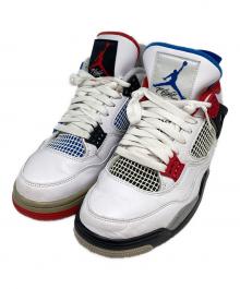 NIKE（ナイキ）の古着「Air Jordan 4 Retro SE "What The 4"」｜ホワイト