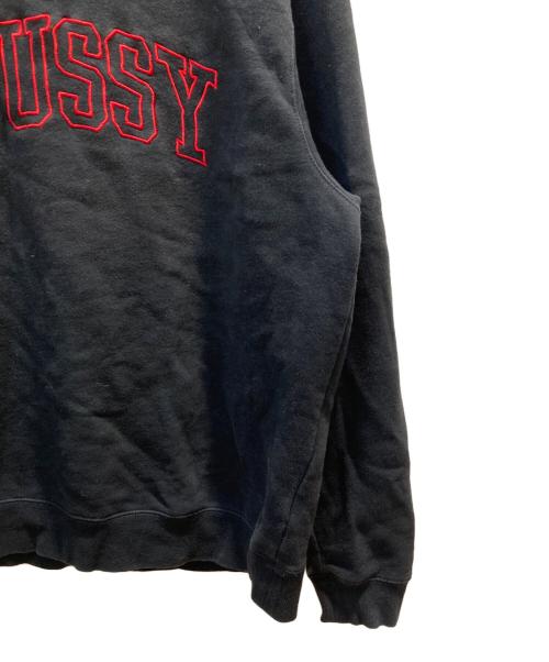 stussy（ステューシー）stussy (ステューシー) スウェット ブラック サイズ:Lの古着・服飾アイテム