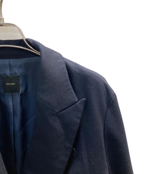 Spick and Span（スピック＆スパン）Spick and Span (スピックアンドスパン) ダブルクロスピークドラペルジャケット ネイビー サイズ:36の古着・服飾アイテム