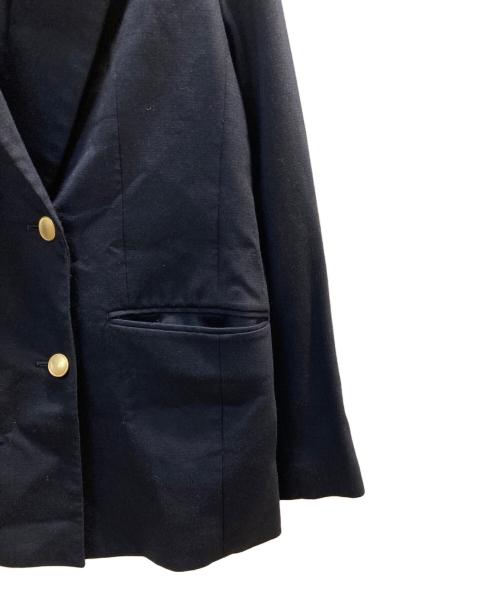 Spick and Span（スピック＆スパン）Spick and Span (スピックアンドスパン) ダブルクロスピークドラペルジャケット ネイビー サイズ:36の古着・服飾アイテム