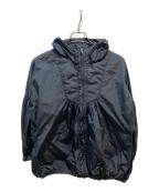BEARDSLEYビアズリー）の古着「フード付きバルーンスリーブジャケット」｜ブラック