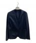 SOEJU（ソージュ）の古着「ウールライクノーカラージャケット」｜ネイビー