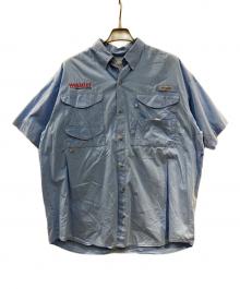 Columbia（コロンビア）の古着「フィッシングシャツ」｜スカイブルー