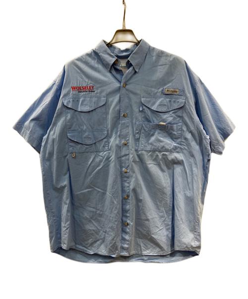 Columbia（コロンビア）Columbia (コロンビア) フィッシングシャツ スカイブルー サイズ:Ⅼの古着・服飾アイテム