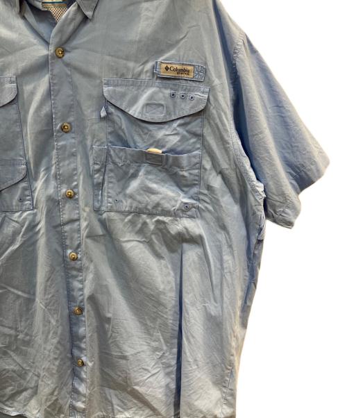Columbia（コロンビア）Columbia (コロンビア) フィッシングシャツ スカイブルー サイズ:Ⅼの古着・服飾アイテム