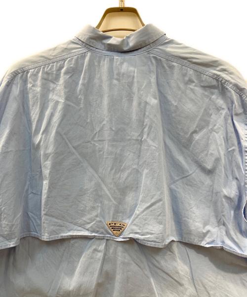 Columbia（コロンビア）Columbia (コロンビア) フィッシングシャツ スカイブルー サイズ:Ⅼの古着・服飾アイテム