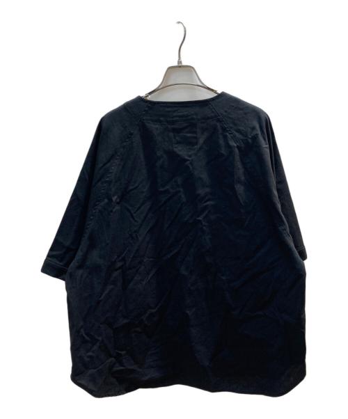 B.BALLSY（ボールジーブラザーズ）B.BALLSY (ボールジーブラザーズ) ベースボールシャツ ブラック サイズ:Fの古着・服飾アイテム