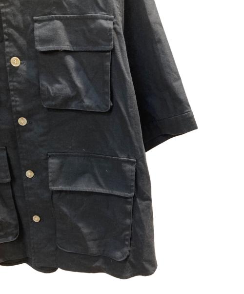 B.BALLSY（ボールジーブラザーズ）B.BALLSY (ボールジーブラザーズ) ベースボールシャツ ブラック サイズ:Fの古着・服飾アイテム