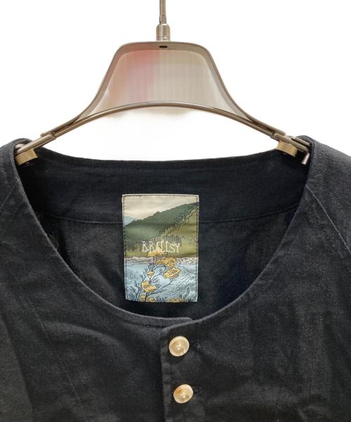 B.BALLSY（ボールジーブラザーズ）B.BALLSY (ボールジーブラザーズ) ベースボールシャツ ブラック サイズ:Fの古着・服飾アイテム