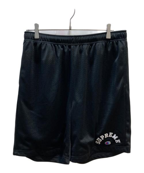 SUPREME（シュプリーム）Supreme (シュプリーム) Champion (チャンピオン) Mesh Short ブラック サイズ:Sの古着・服飾アイテム