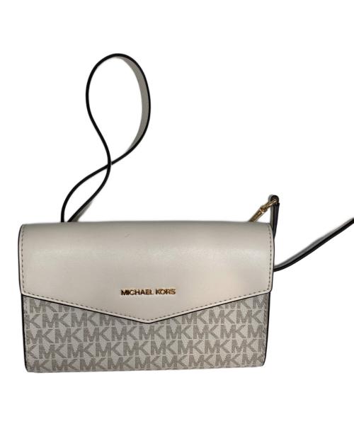 MICHAEL KORS（マイケル・コース）MICHAEL KORS (マイケル・コース) CHARLOTTE 3 IN 1 トート ラージ ベージュの古着・服飾アイテム