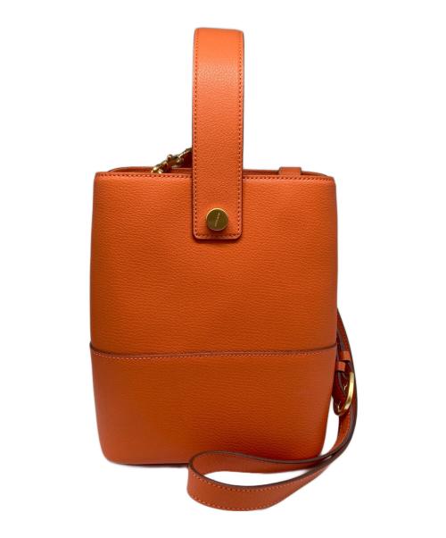 ostkaka（オストカーカ）ostkaka (オストカーカ) バッグ オレンジの古着・服飾アイテム
