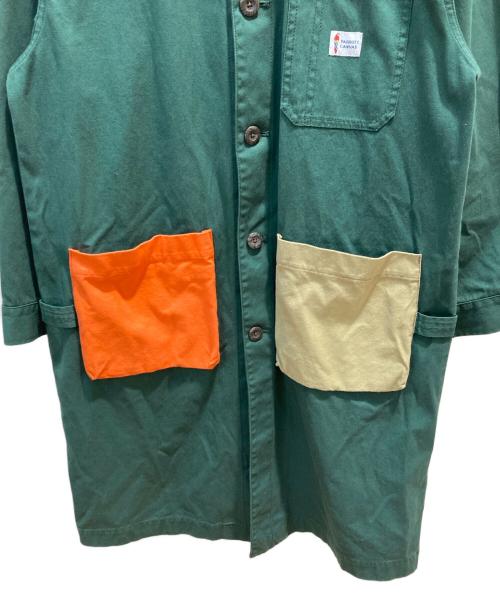 Parrott Canvas（パロットキャンバス）Parrott Canvas (パロットキャンバス) コート グリーン サイズ:ーの古着・服飾アイテム