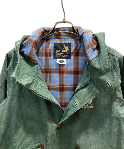 go slow caravan（ゴースローキャラバン）go slow caravan (ゴースローキャラバン) コート グリーン サイズ:3の古着・服飾アイテム