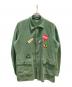 ー（ー）の古着「ミリタリージャケット」｜グリーン