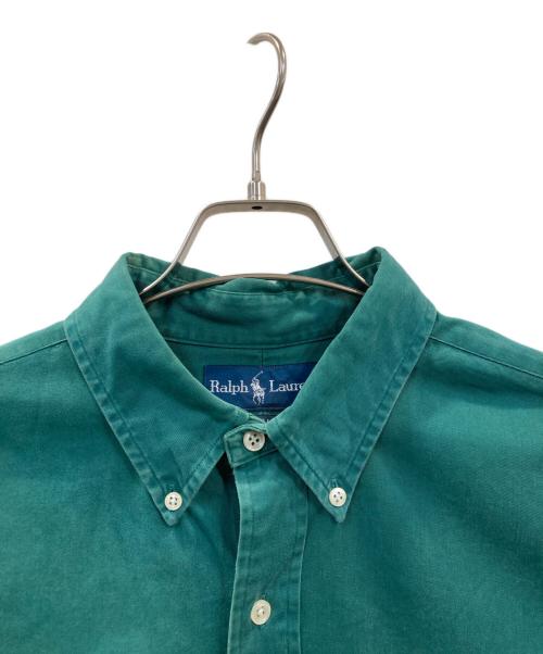 POLO RALPH LAUREN（ポロ・ラルフローレン）POLO RALPH LAUREN (ポロ・ラルフローレン) BLAKE ボタンダウンシャツ グリーン サイズ:Lの古着・服飾アイテム
