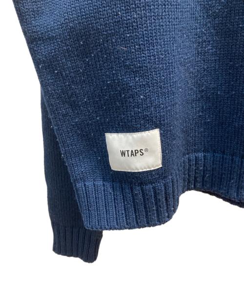 WTAPS（ダブルタップス）WTAPS (ダブルタップス) CREW NECK SWEATER ネイビー サイズ:3の古着・服飾アイテム