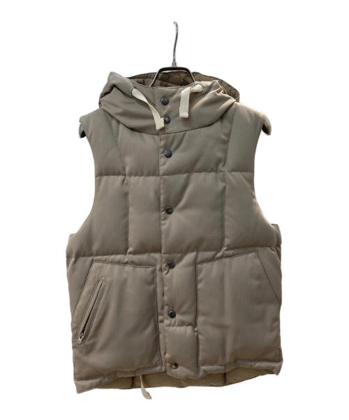 Engineered Garments（エンジニアドガーメンツ）Engineered Garments (エンジニアドガーメンツ) ダウンベスト ベージュ サイズ:XSの古着・服飾アイテム