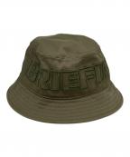 BRIEFINGブリーフィング）の古着「バケットハット」｜カーキ