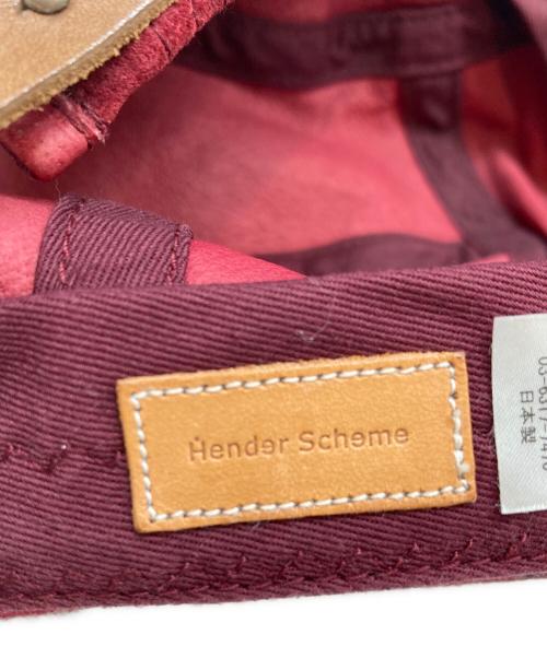 HENDER SCHEME（エンダースキーマ）Hender Scheme (エンダースキーマ) キャップ レッドの古着・服飾アイテム