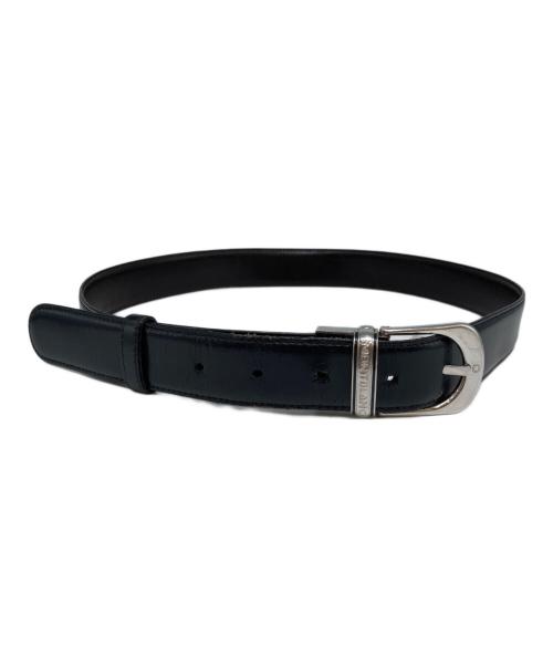 MONTBLANC（モンブラン）MONTBLANC (モンブラン) ベルト ブラックの古着・服飾アイテム