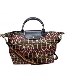 LONGCHAMP（ロンシャン）の古着「2wayナイロントート」｜ボルドー